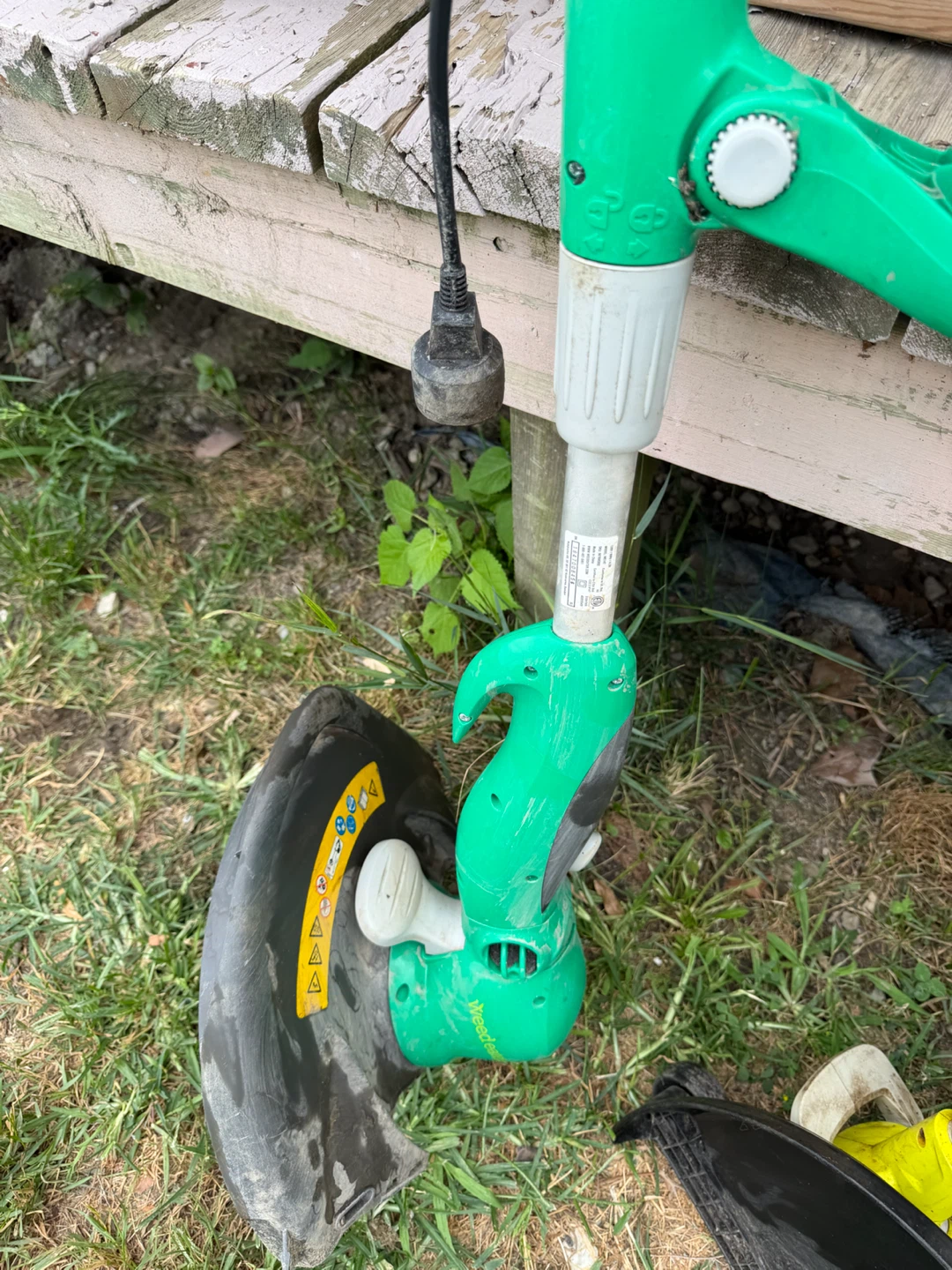 2 Electric String Trimmers - Ryobi and Greenworks - photo 4