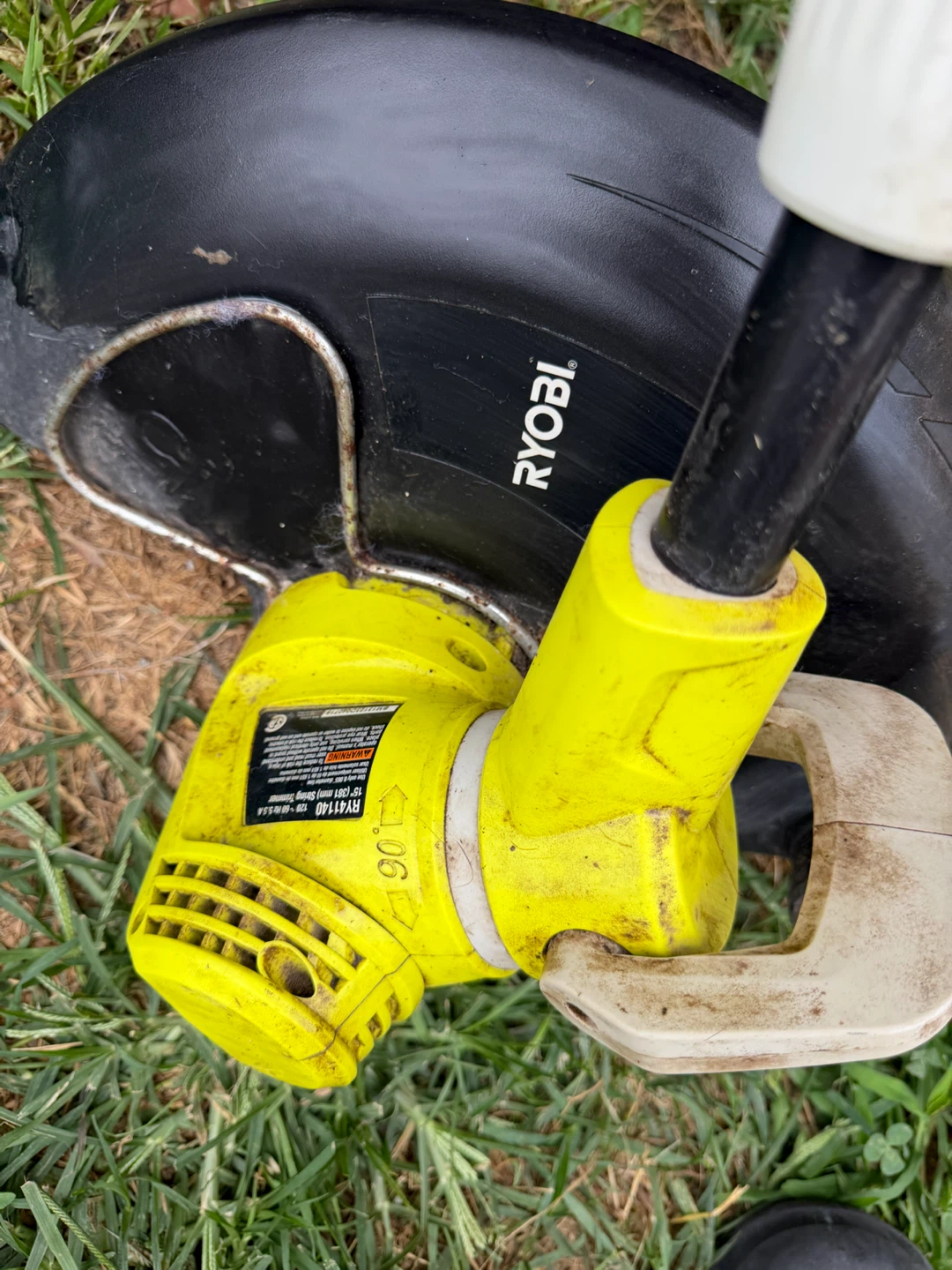 2 Electric String Trimmers - Ryobi and Greenworks - photo 5