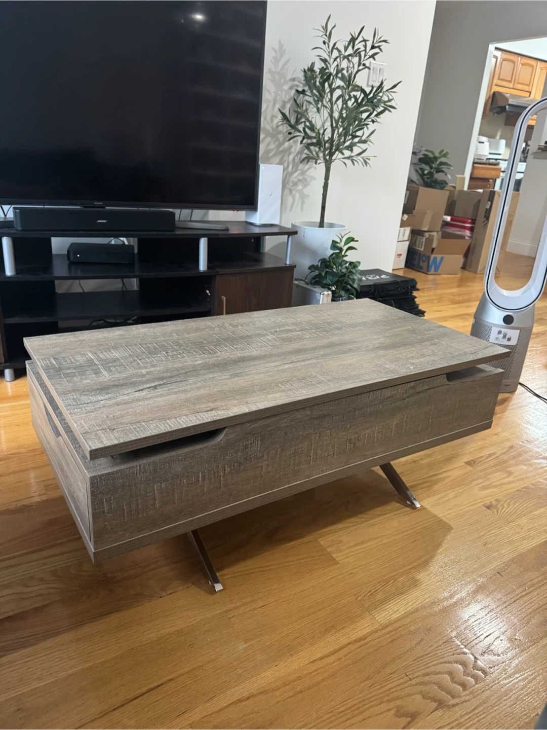 Lift Top Coffee Table with Drawer