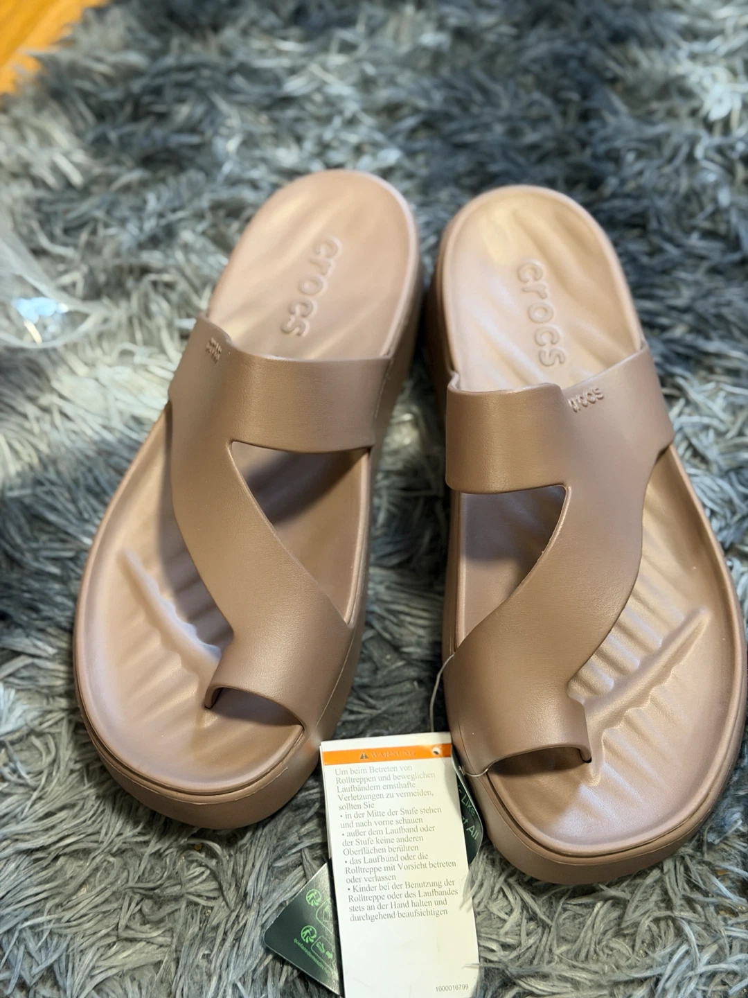 Crocs Women's Kadee II Flip Flops Size 9 - photo 2