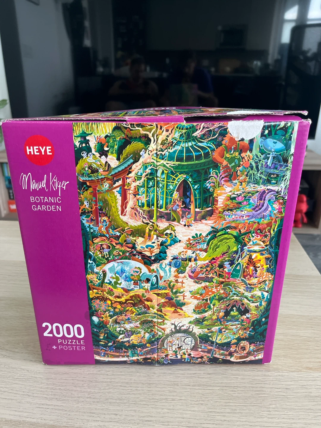 Heye 2000 Piece Puzzle - Botanic Garden !ONE PIECE MISSING - photo 4