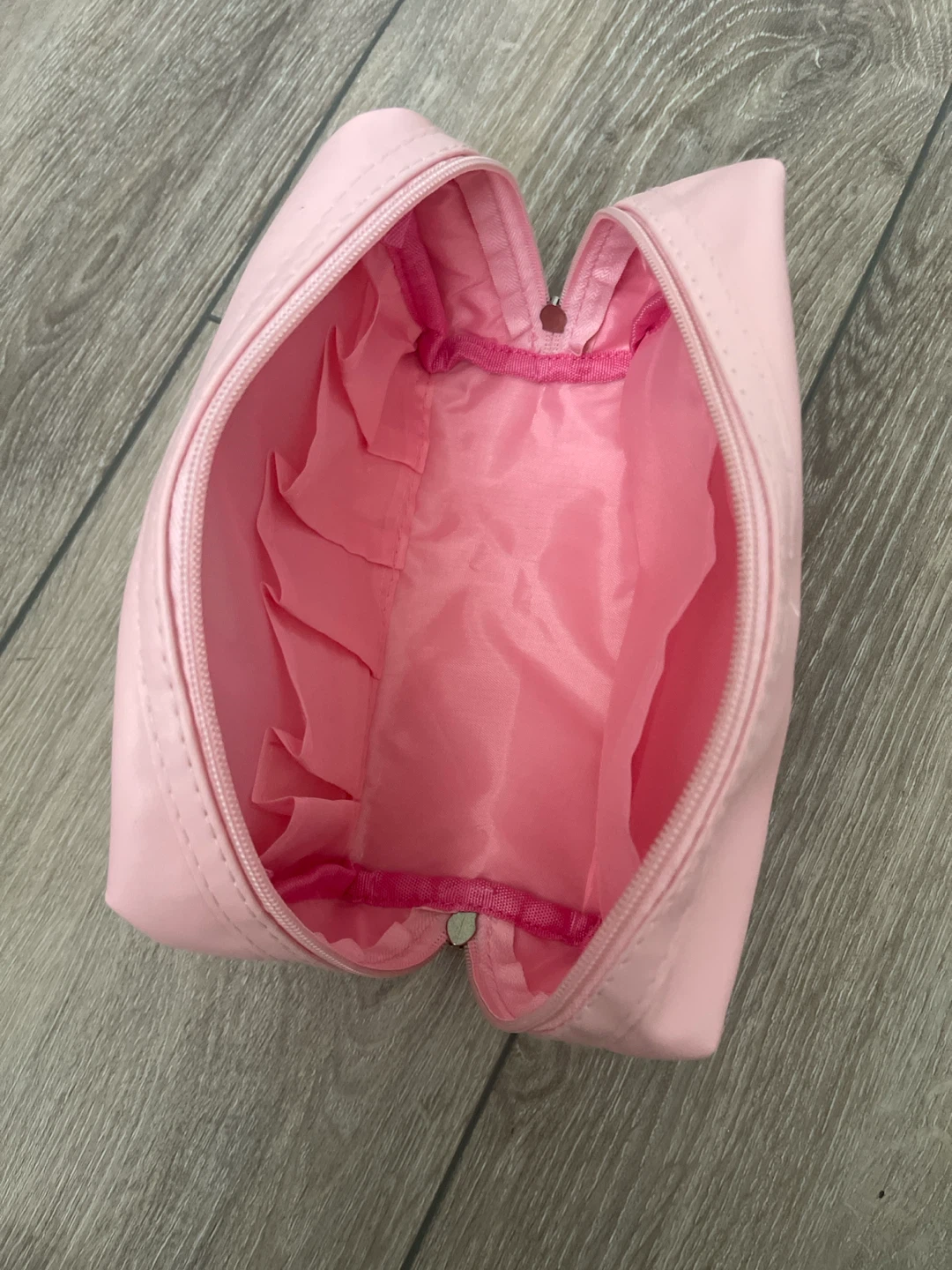 Two Pink Cosmetic Bag Sets/Pencil Pouches. - photo 5