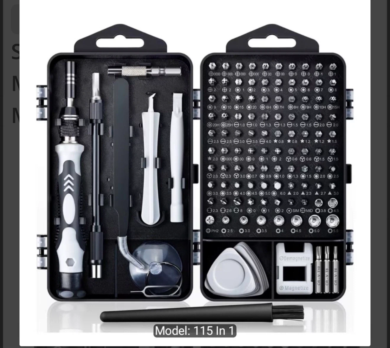 115-in-1 Precision Screwdriver Set