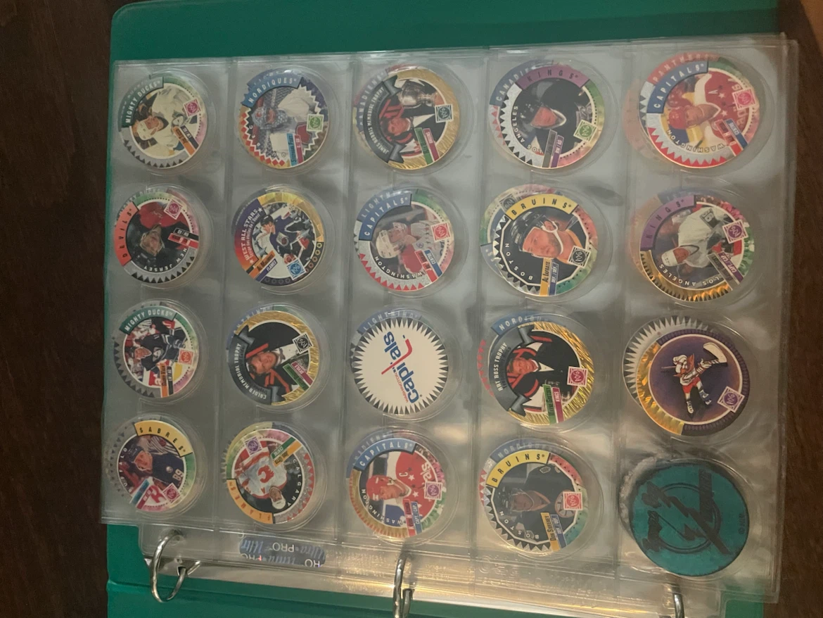 Collection of NHL Hockey Pucks