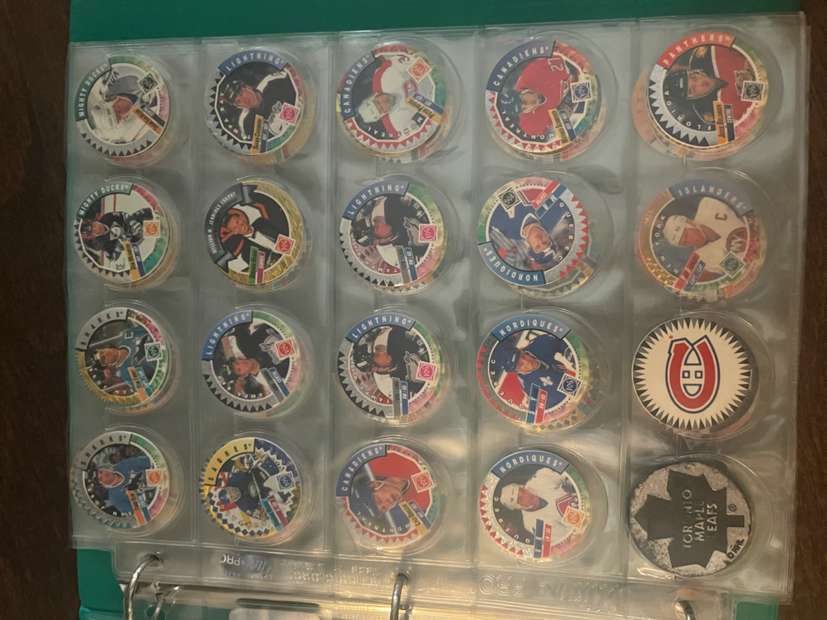 Collection of NHL Hockey Pucks - photo 2