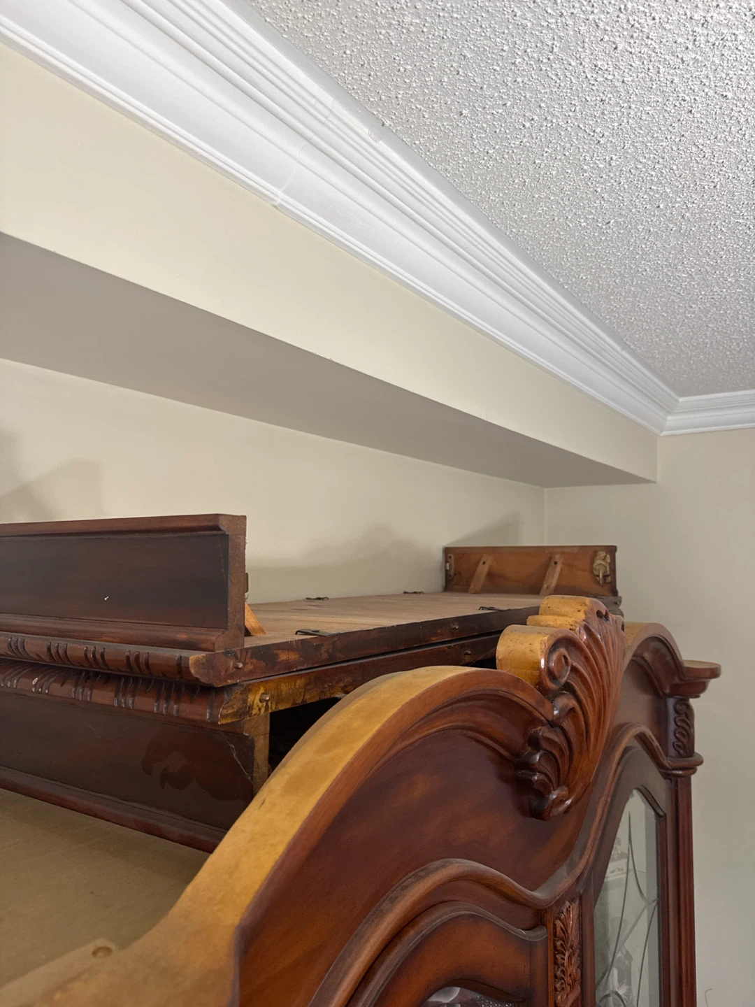 Wooden Table Set and Wall Unit - photo 4