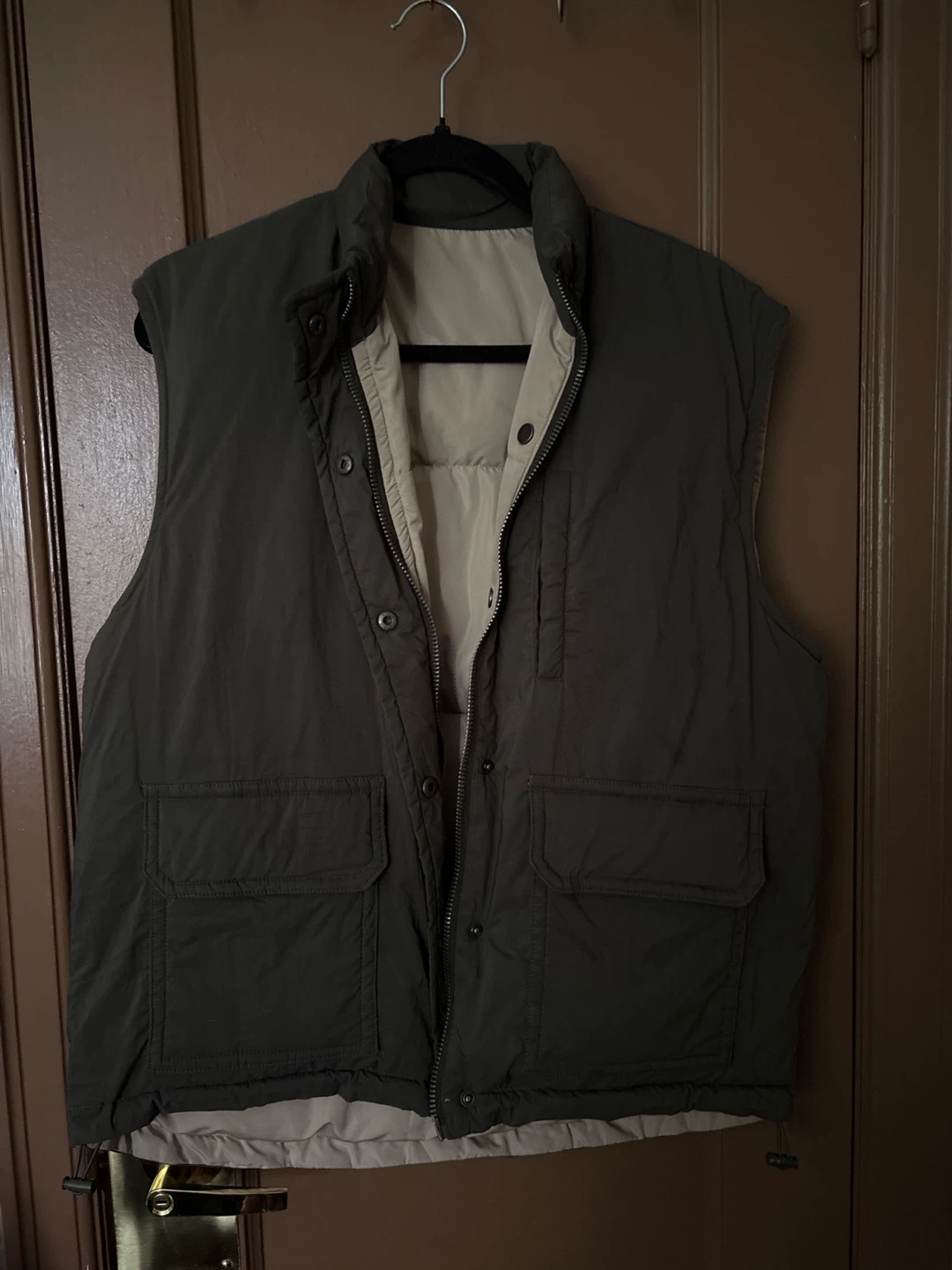 Reversible Puffer Vest