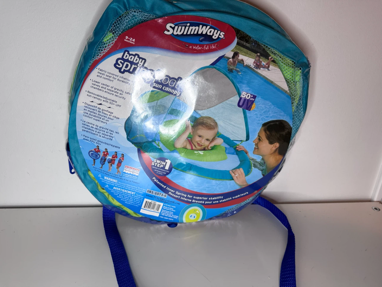 SwimWays Baby Spring Float Sun Canopy