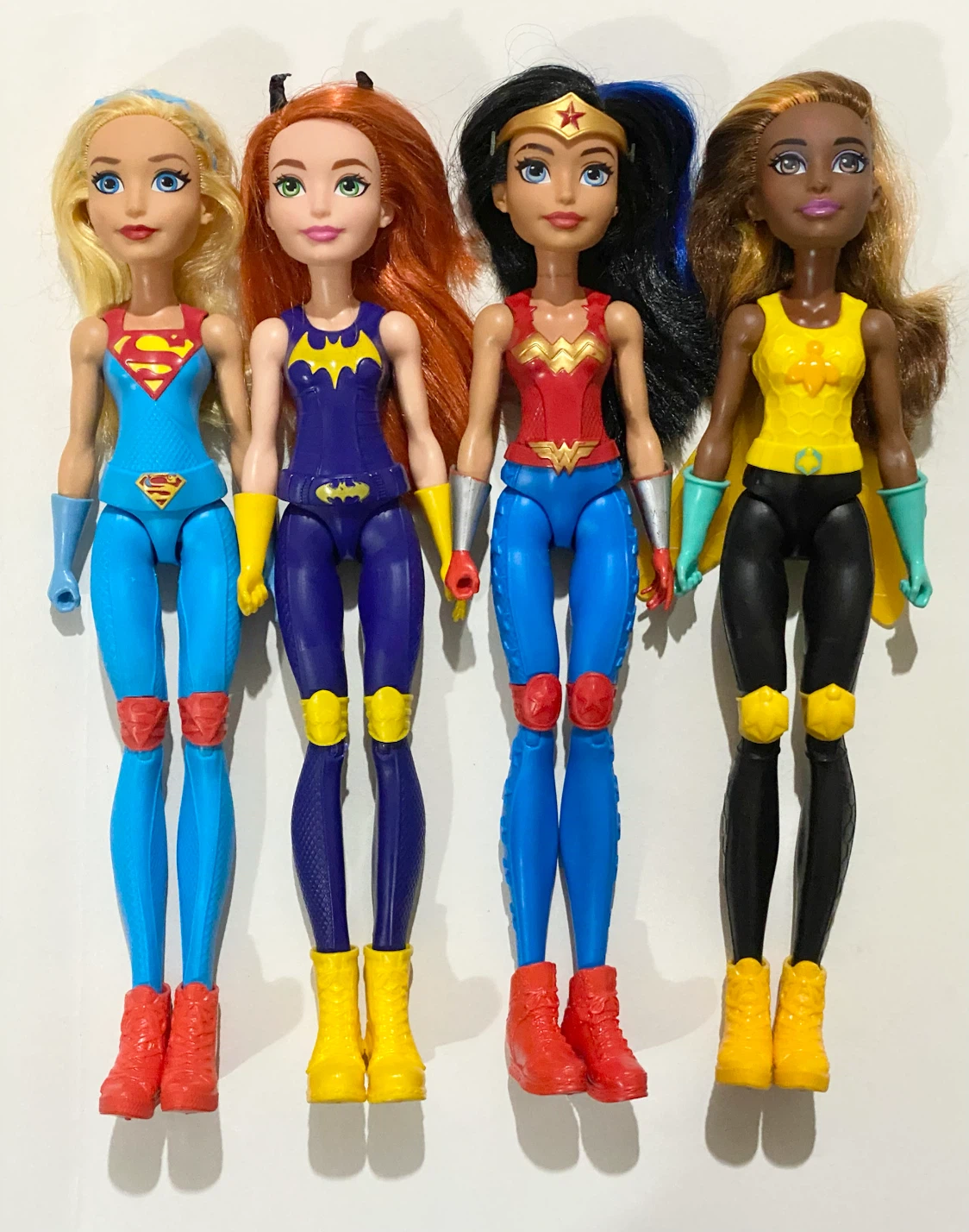 DC Super Hero Girls Dolls - Set of 4