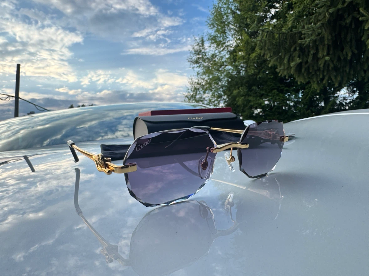 Cartier Rimless Sunglasses