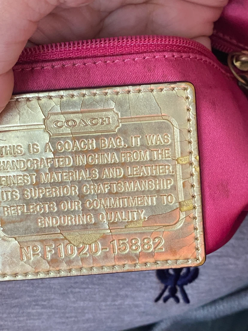 Coach Poppy Leather Tote Bag - photo 3