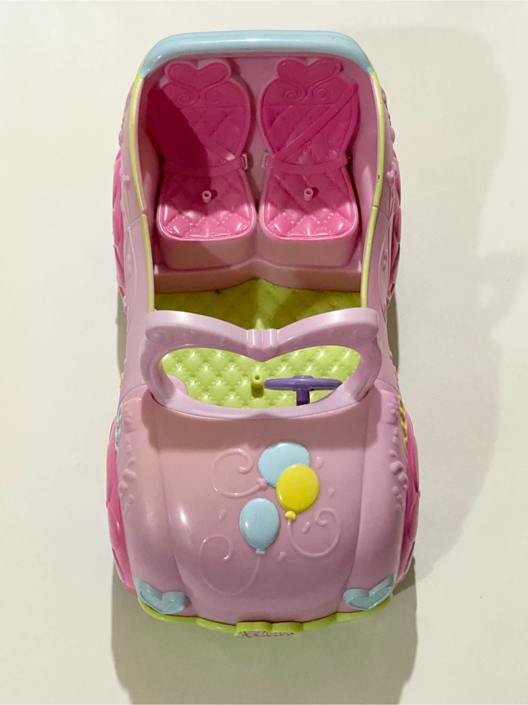 Pink My Little Pony Toy Convertible Car