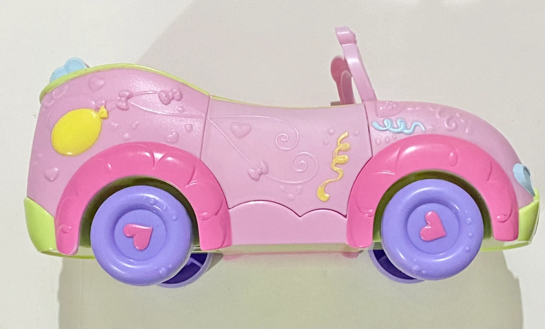Pink My Little Pony Toy Convertible Car - photo 4