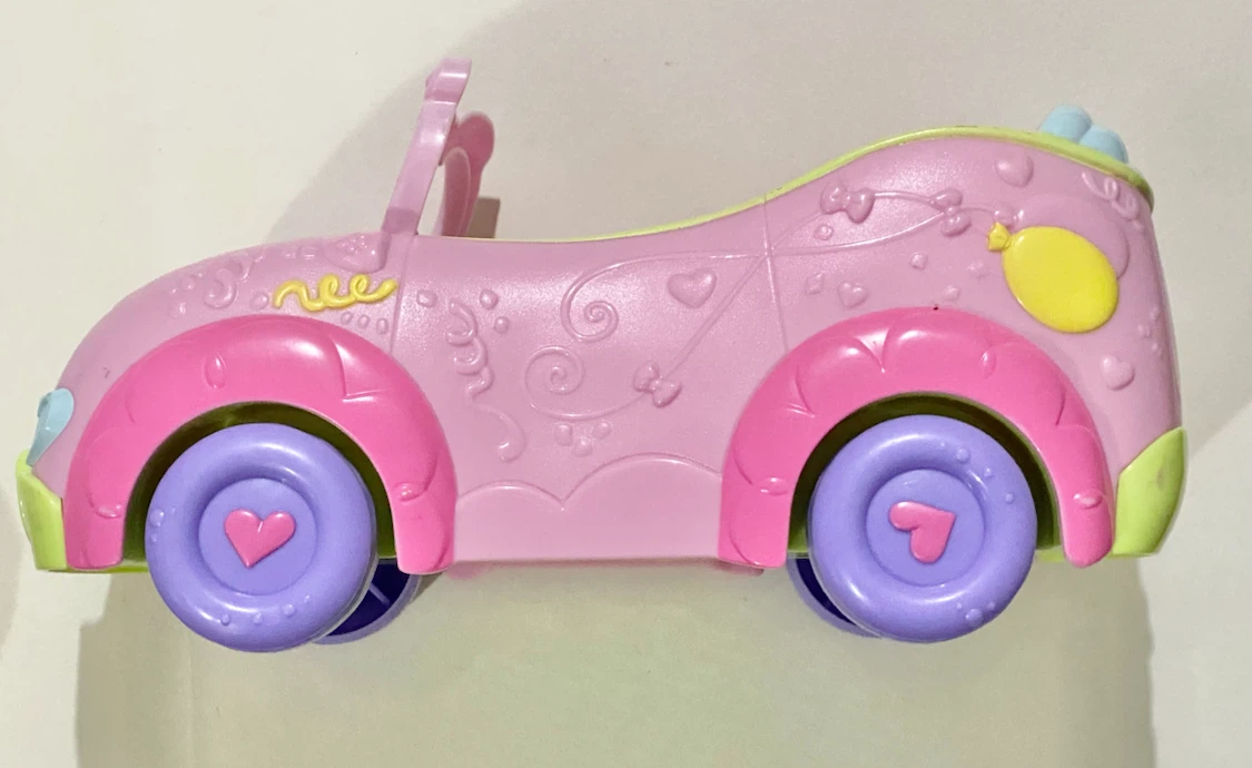 Pink My Little Pony Toy Convertible Car - photo 5