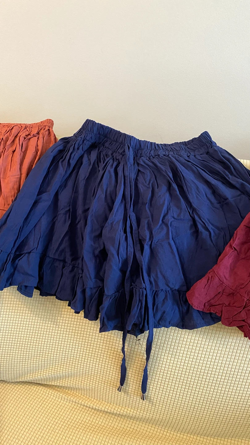 Flowy Tiered Ruffle Skirt - Various Colours