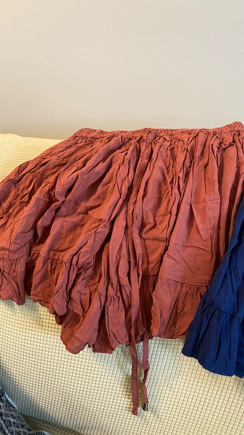 Flowy Tiered Ruffle Skirt - Various Colours - photo 3