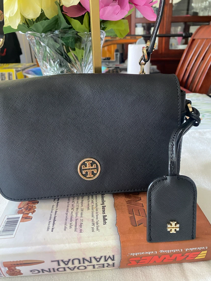 Tory Burch Black Leather Chain Shoulder Bag - photo 2