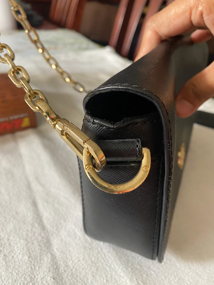 Tory Burch Black Leather Chain Shoulder Bag - photo 5