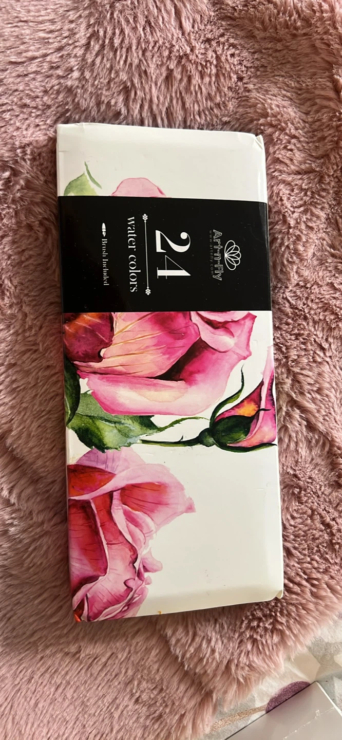 Art-n-Fly 24 Watercolor Paints with Brush