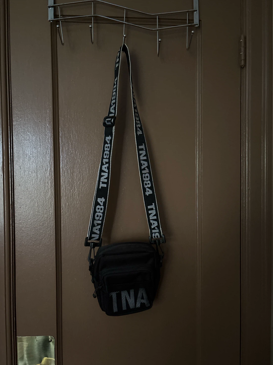 TNA 1984 Black Crossbody Bag