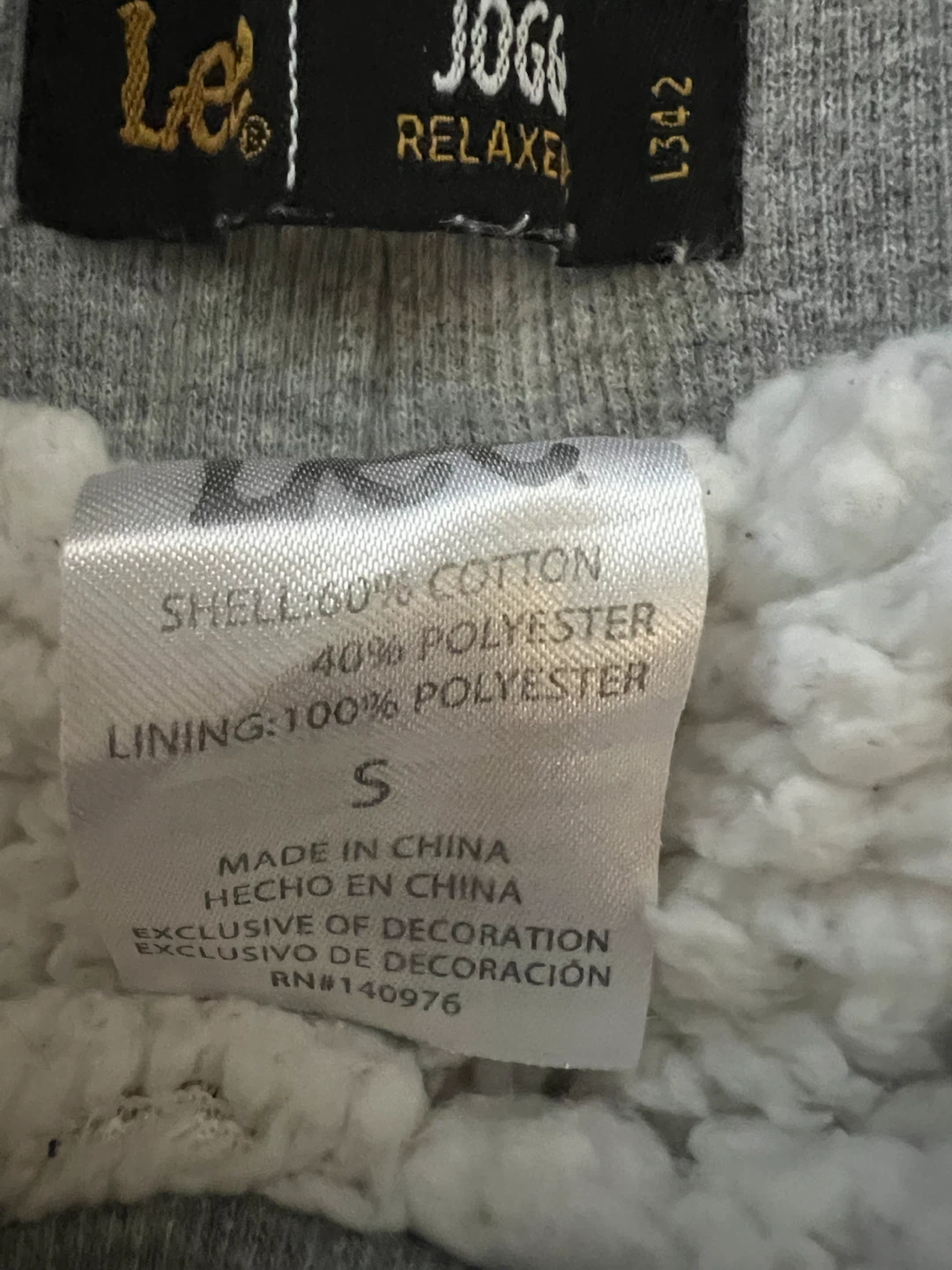 Lee Jogger Relaxed Sweatpants - photo 3