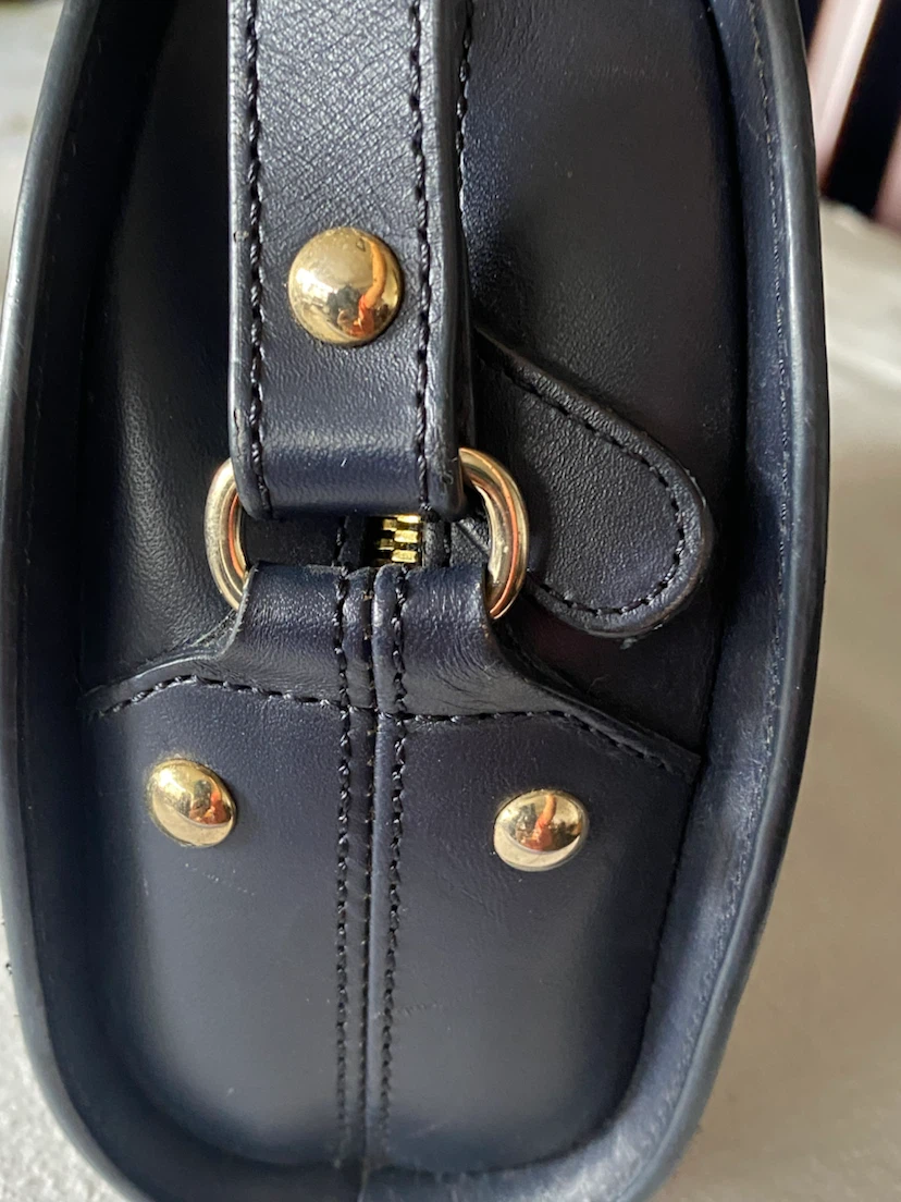 A.P.C. Rue Madame Paris Leather Saddle Bag - photo 3