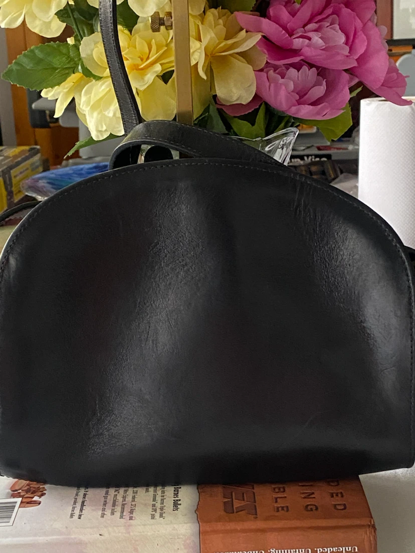 A.P.C. Rue Madame Paris Black Leather Shoulder Bag - photo 5