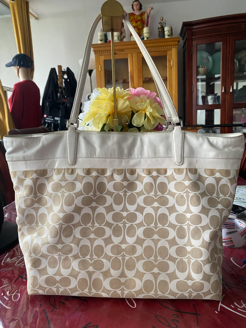 Coach Monogram Tote Bag