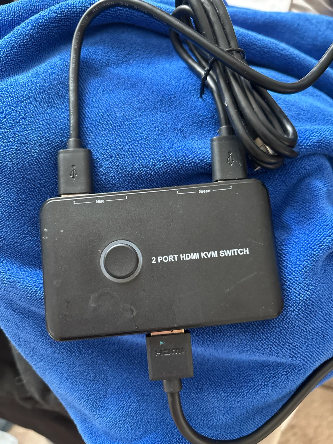 2 Port HDMI KVM Switch