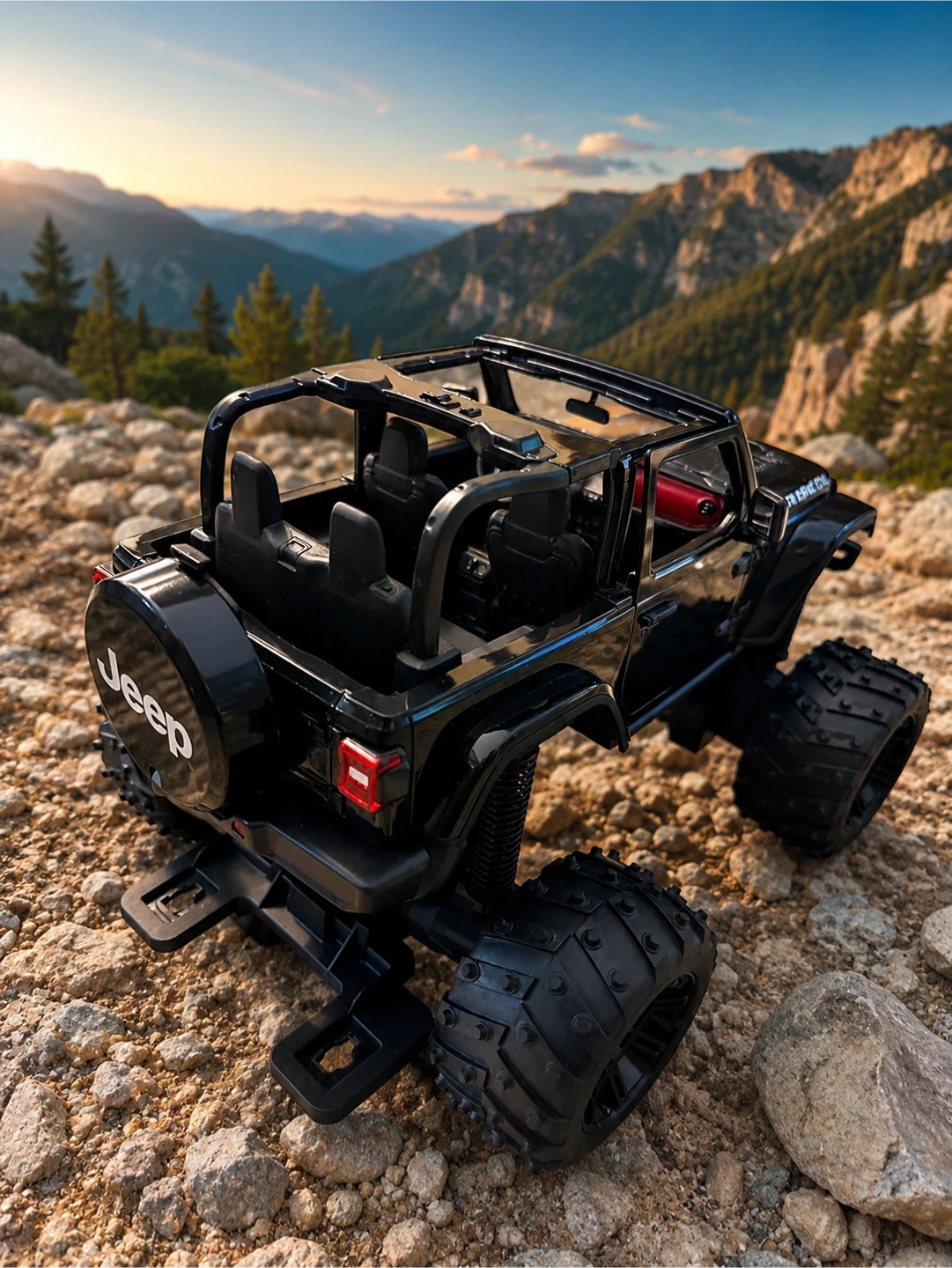 Jeep Rubicon RC Truck - Black - photo 3