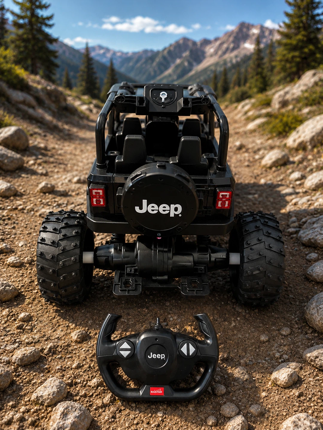 Jeep Rubicon RC Truck - Black - photo 4
