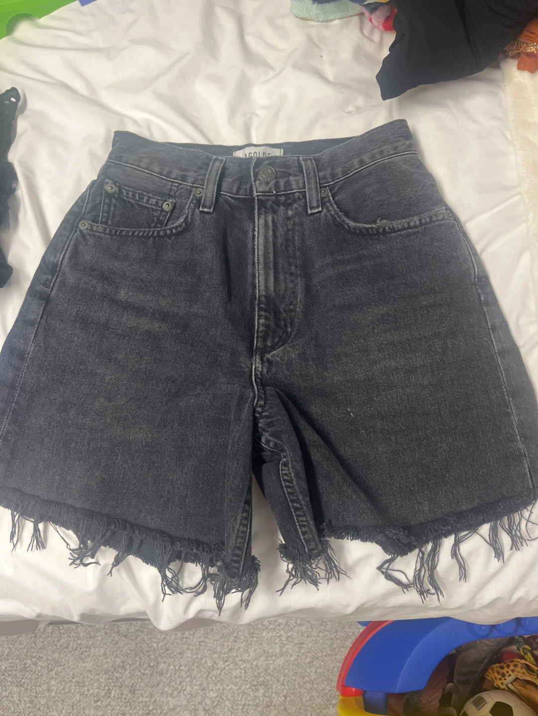 AGOLDE Denim Shorts - Black