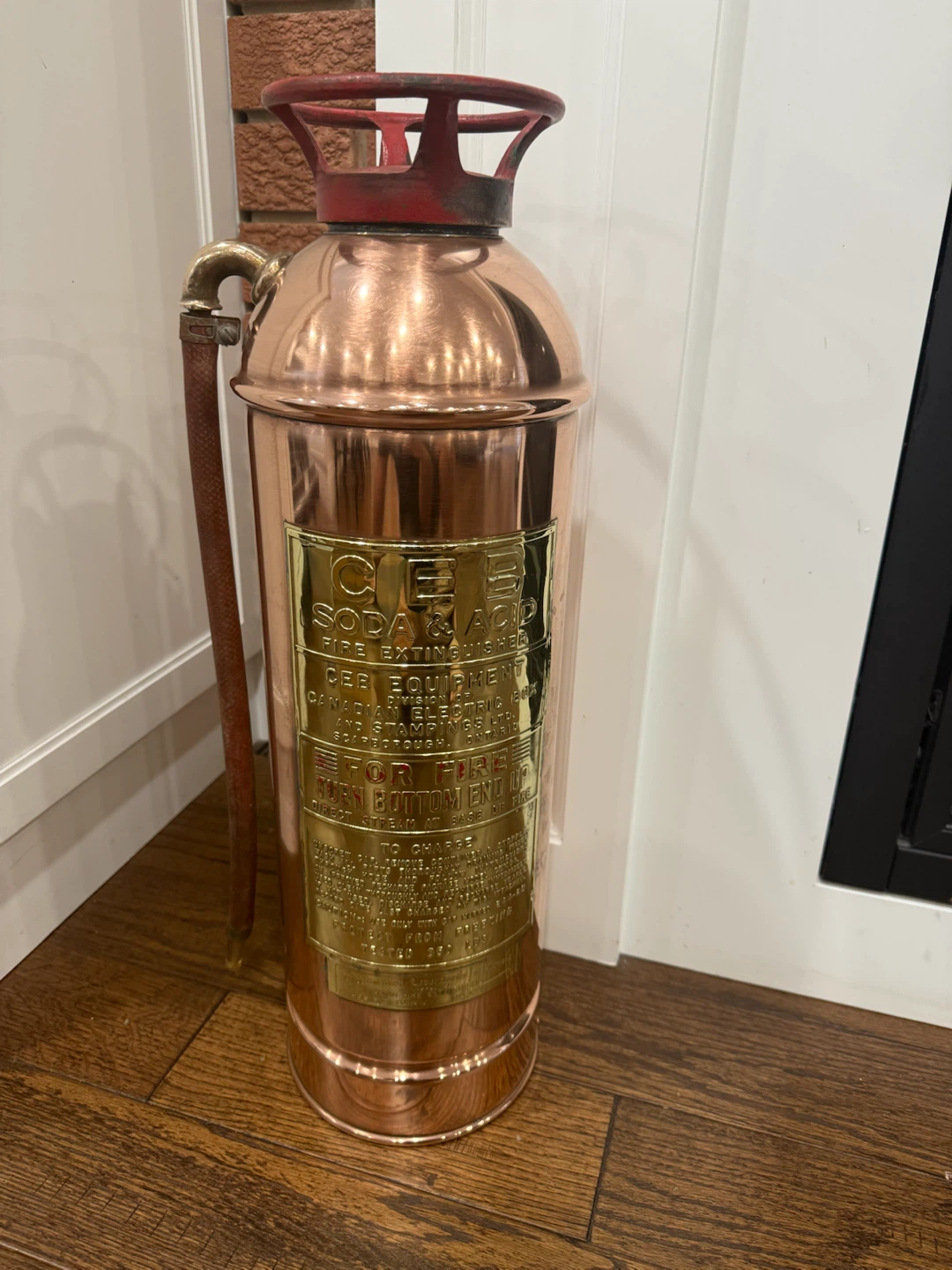 Antique fire extinguisher