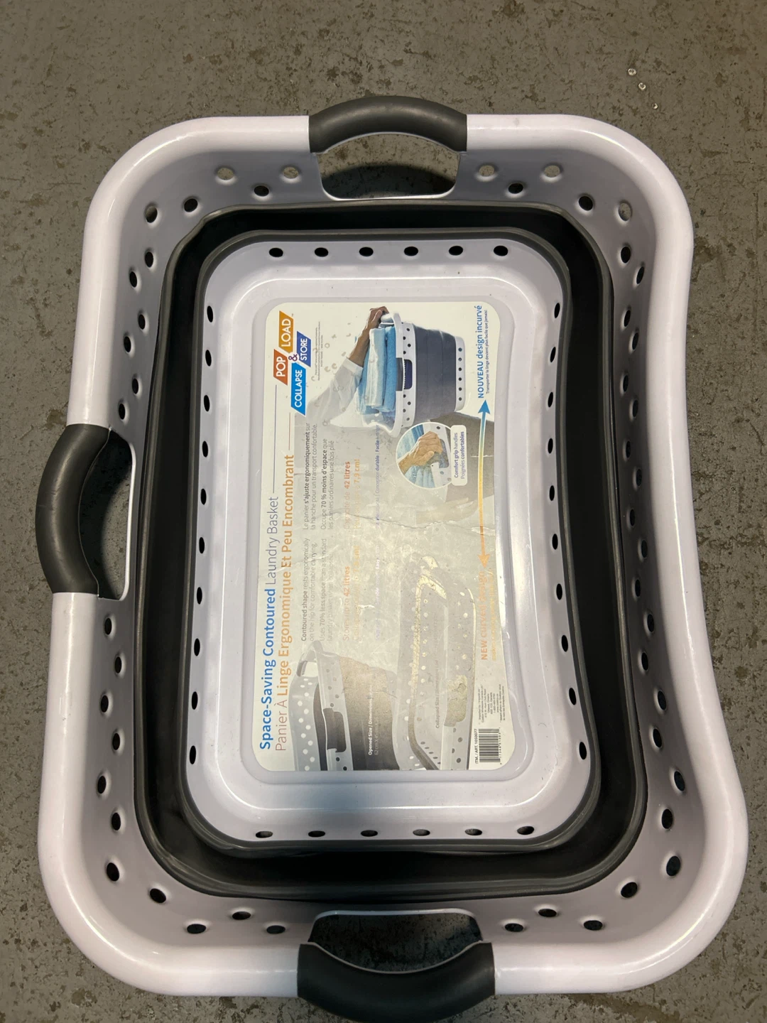Pop & Load Collapsible Laundry Basket