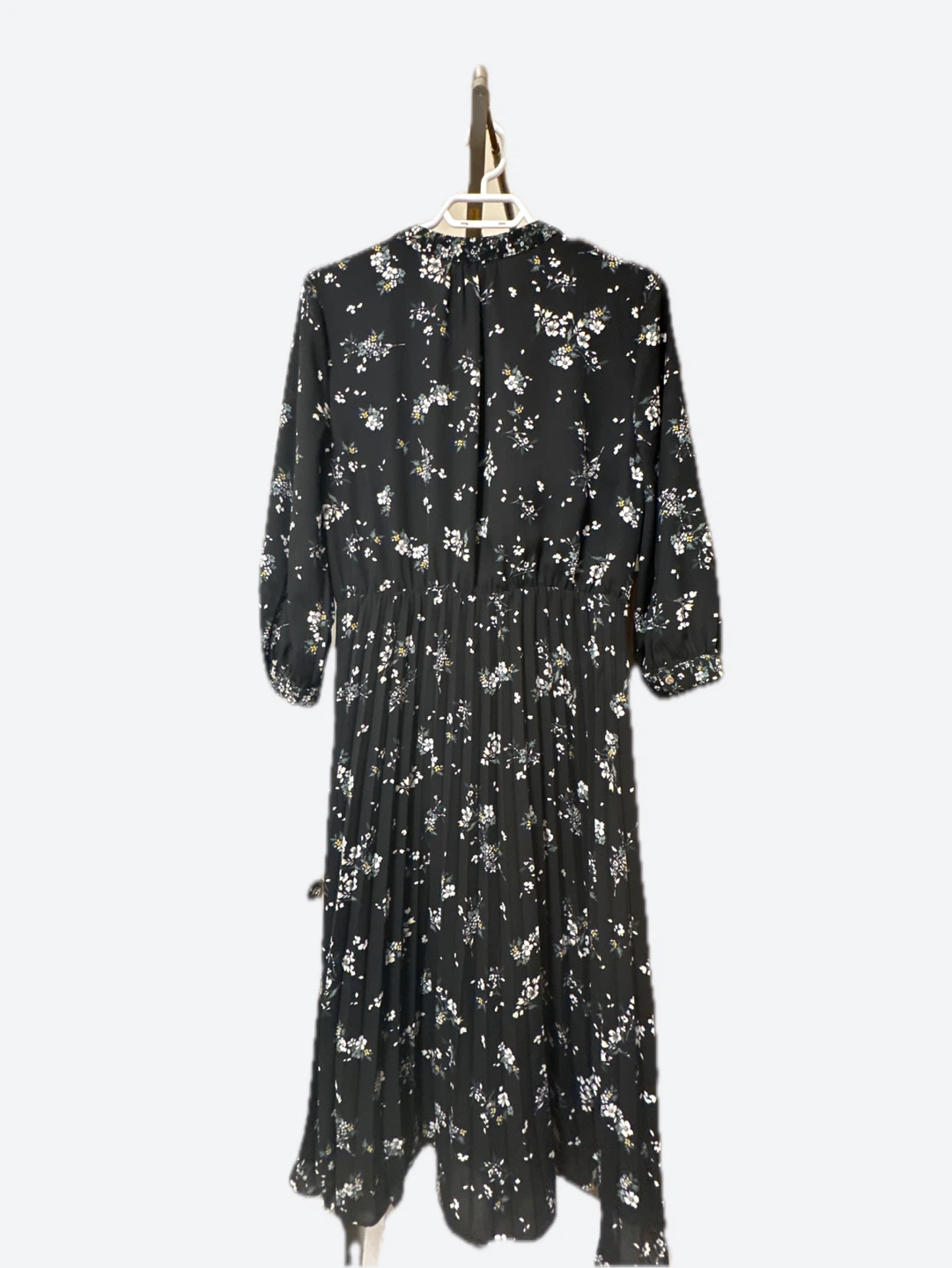 Black floral dress - photo 3
