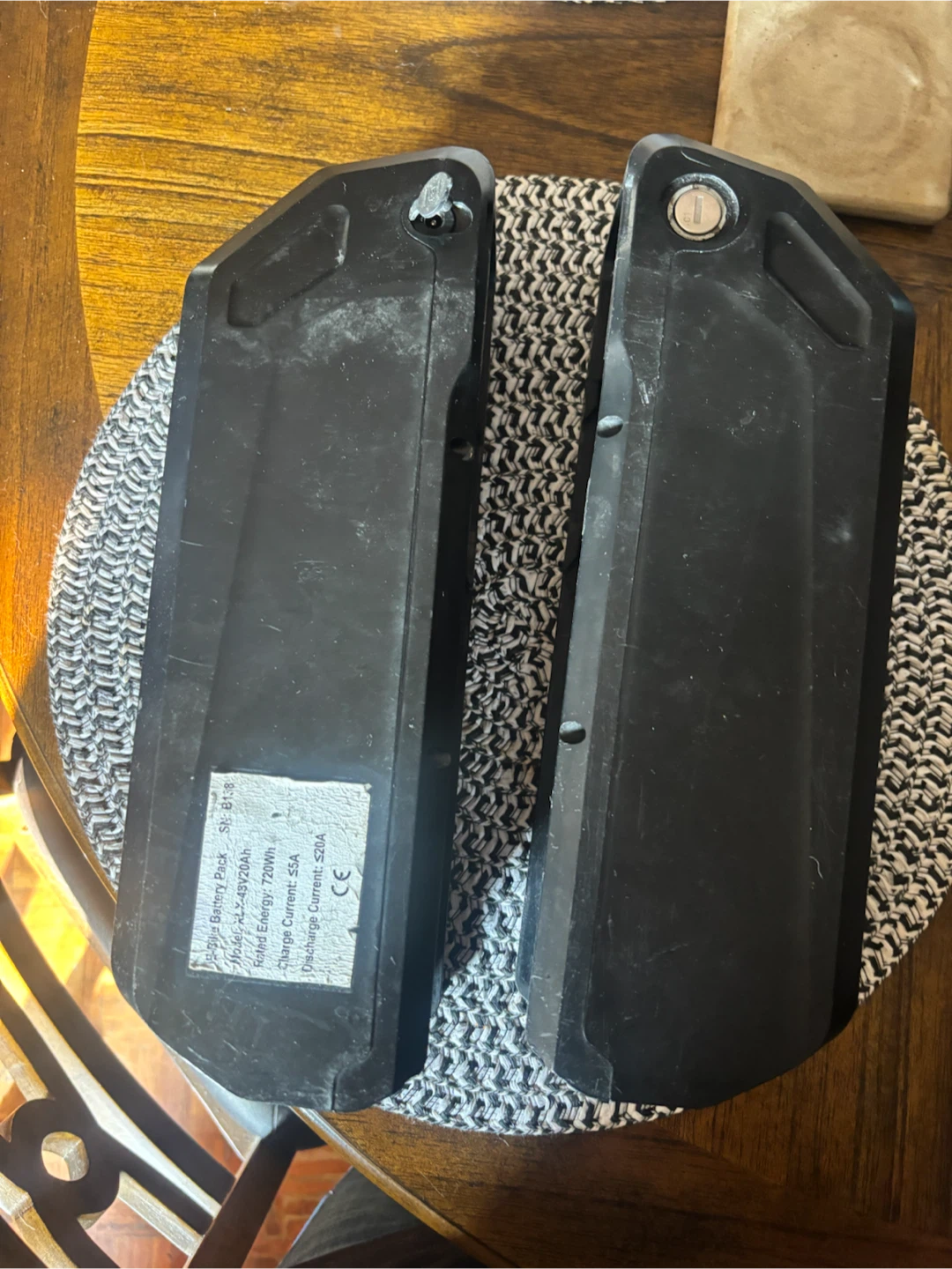 2x Hangyu Battery Packs 48V 20Ah E-bike - photo 2
