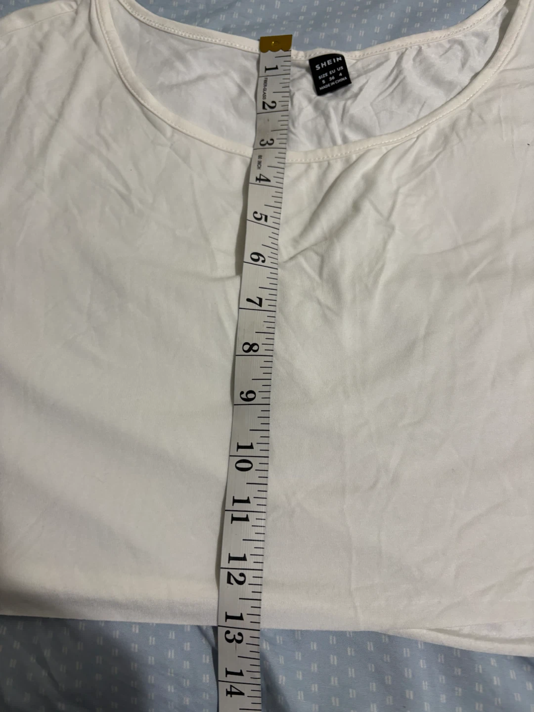 SHEIN White T-Shirt - photo 4