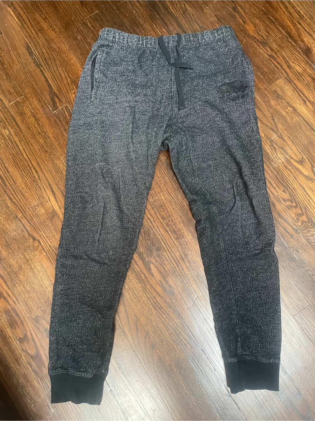 Grey Speckled Roots Joggers