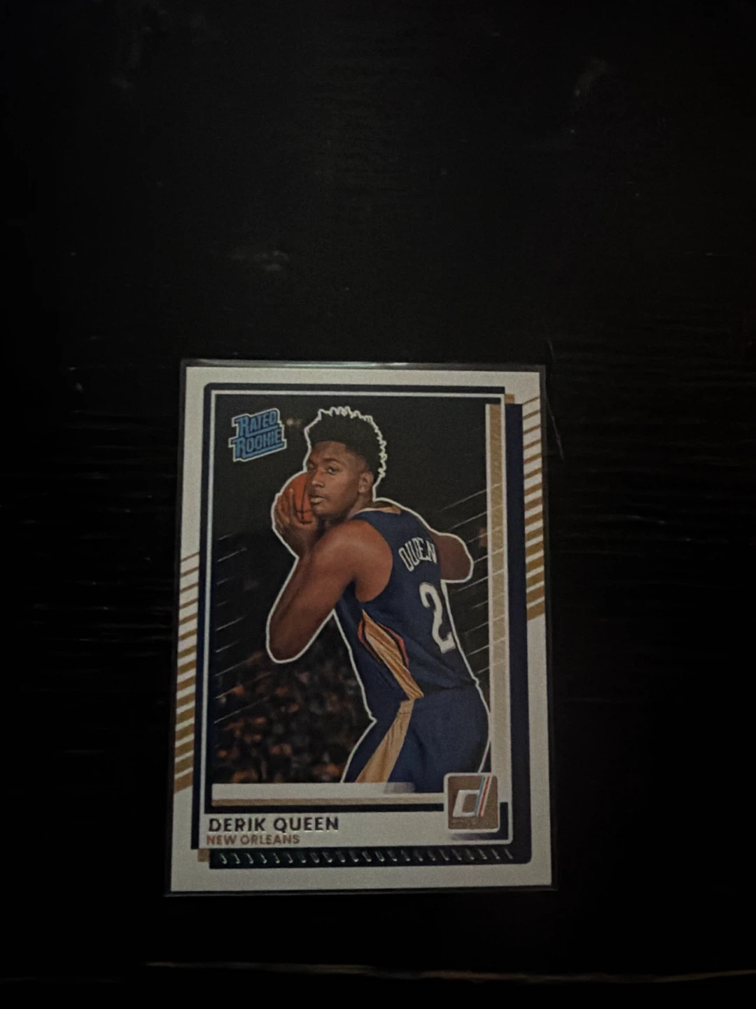2025-26Donruss Rated Rookie Derik Queen Basketball Card