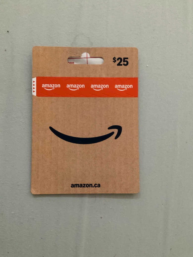 $25 Amazon Canada Gift Card asking $20
