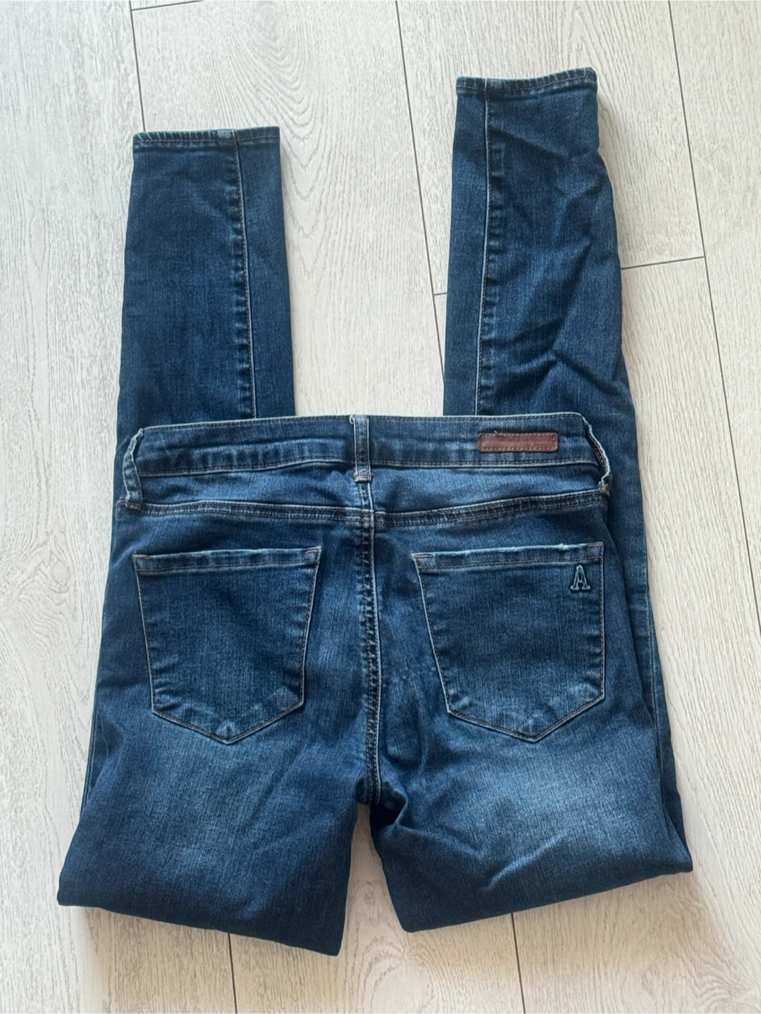 Y2k articles of society low rise skinny jeans size 25 - photo 2