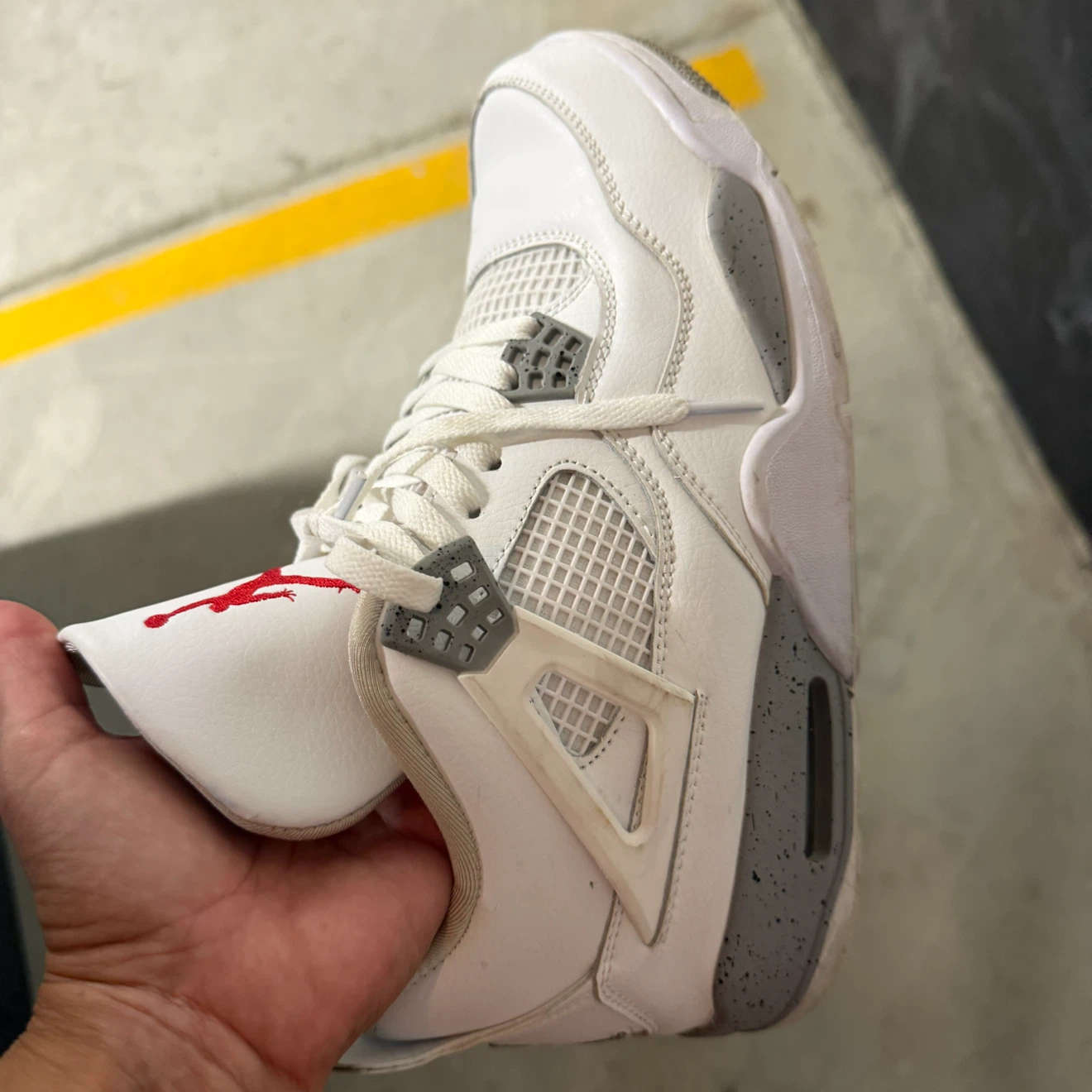Jordan 4 Retro White Cement - photo 2