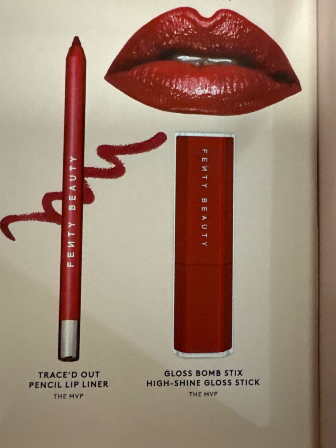 Fenty Beauty Gloss Bomb Stix and Pencil Lip Liner