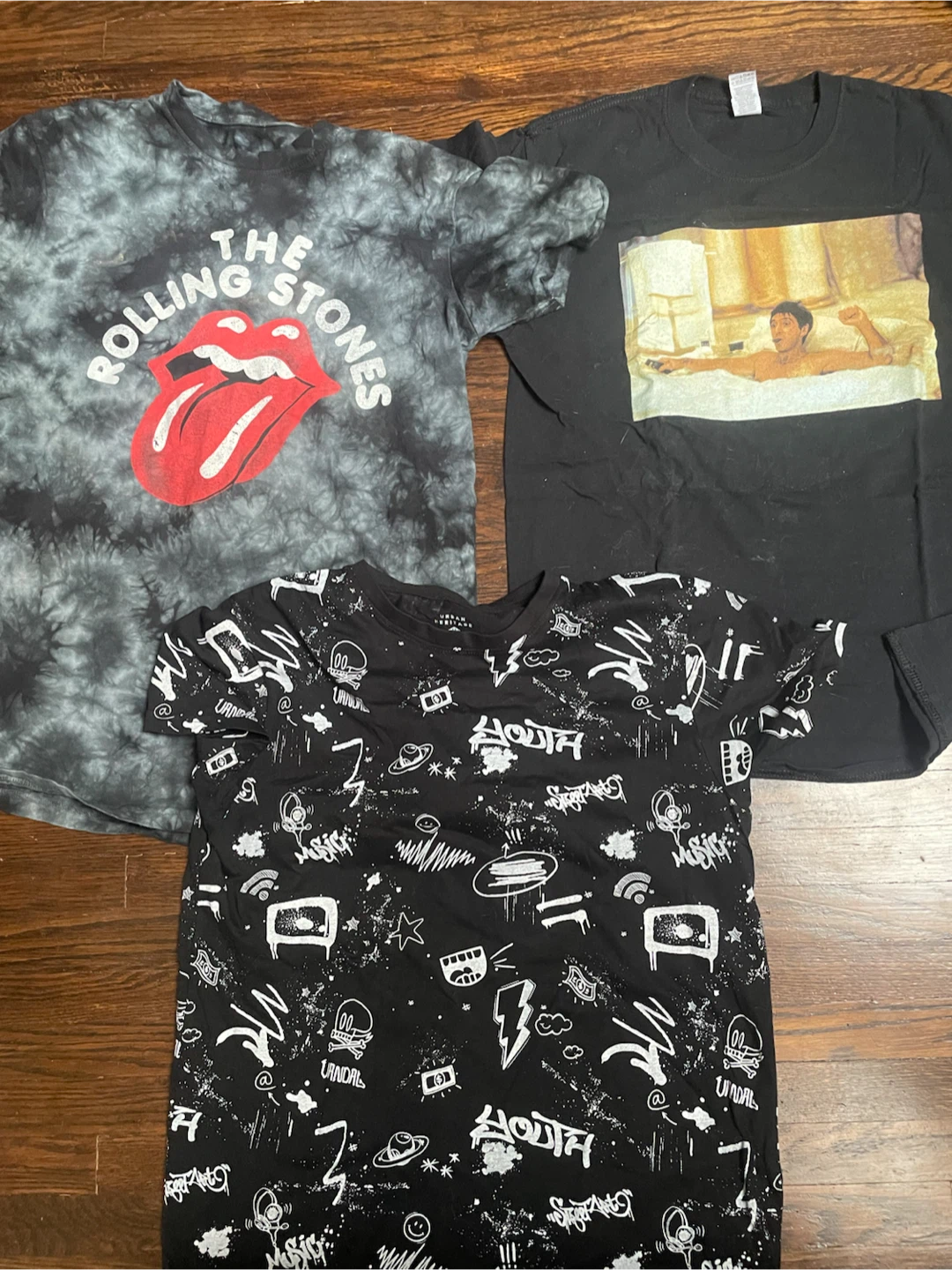 Lot of 3 Graphic T-Shirts