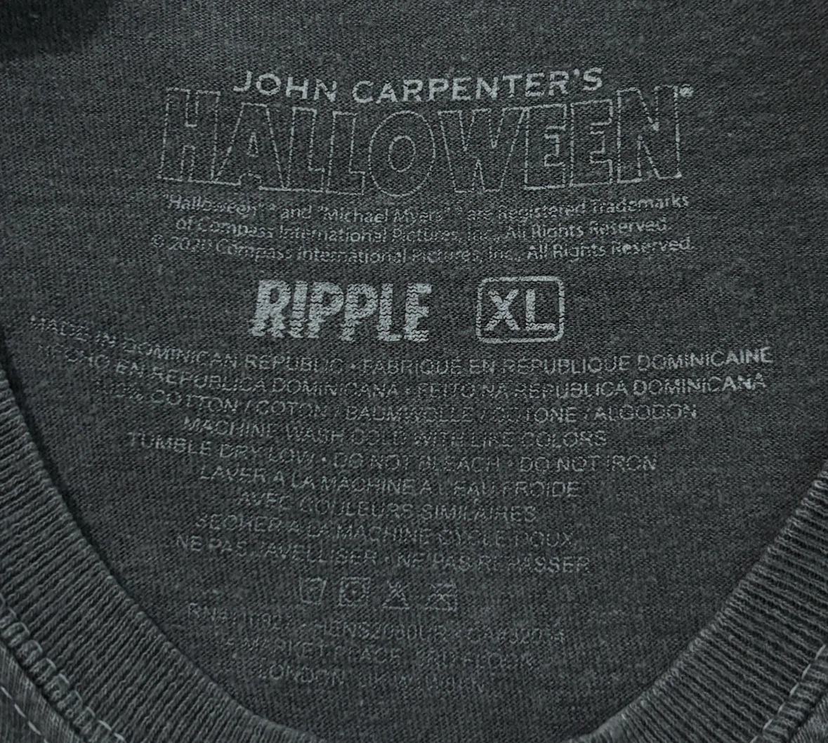 John Carpenter's Halloween Michael Myers  T-Shirt XL - photo 5