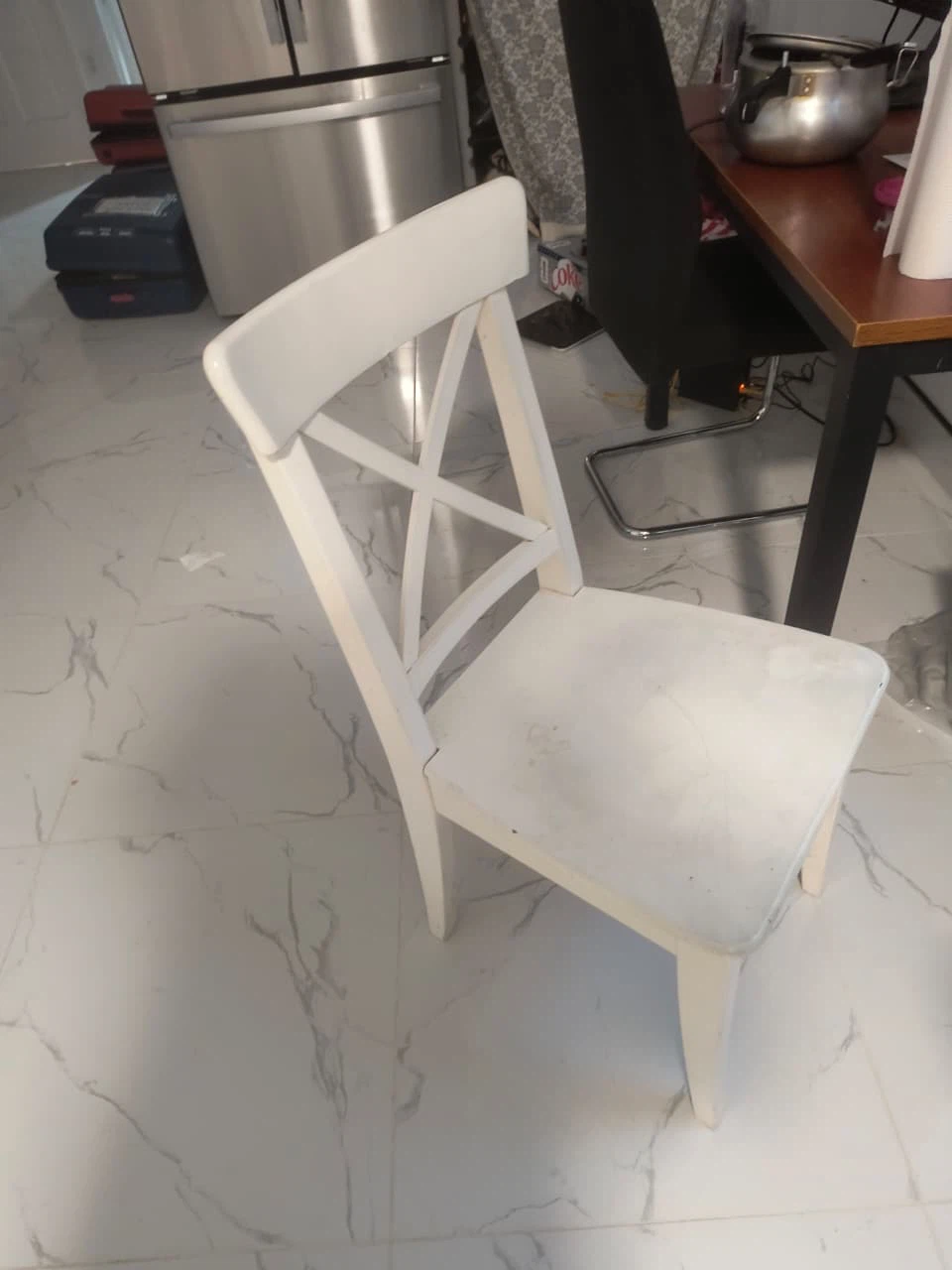 White Wooden Chair