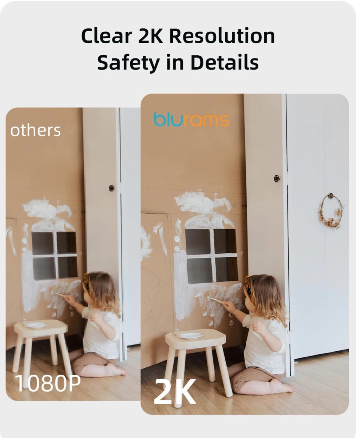 Blurams 2K Indoor Security Cameras - 2 Pack BR2 - photo 2