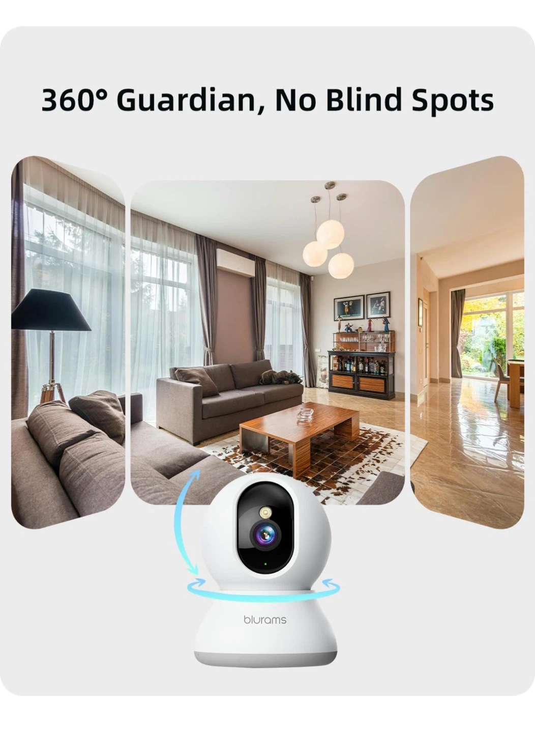 Blurams 2K Indoor Security Cameras - 2 Pack BR2 - photo 5