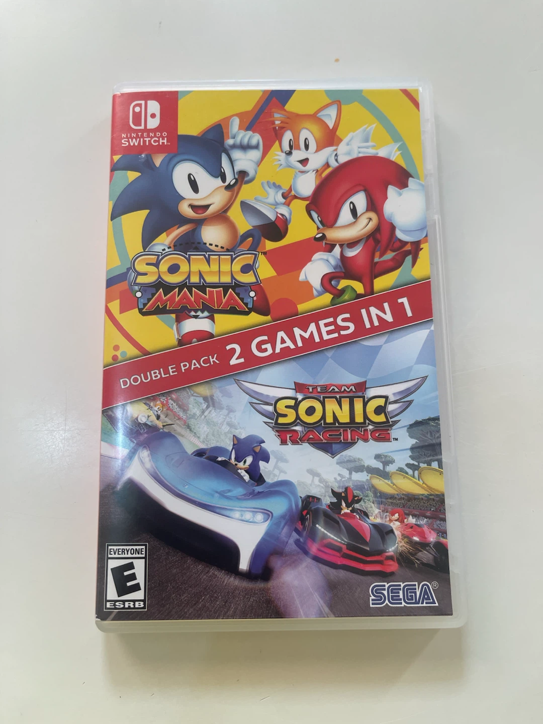 Nintendo Switch Sonic Mania + Team Sonic Racing Double Pack