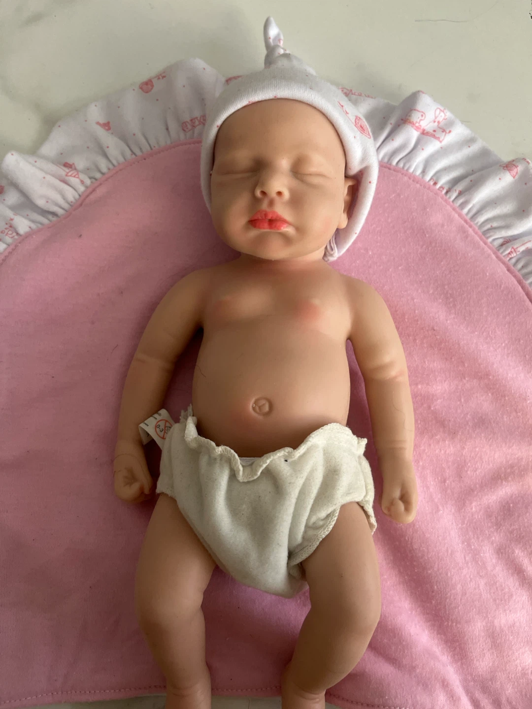 Realistic Baby Doll with Diaper